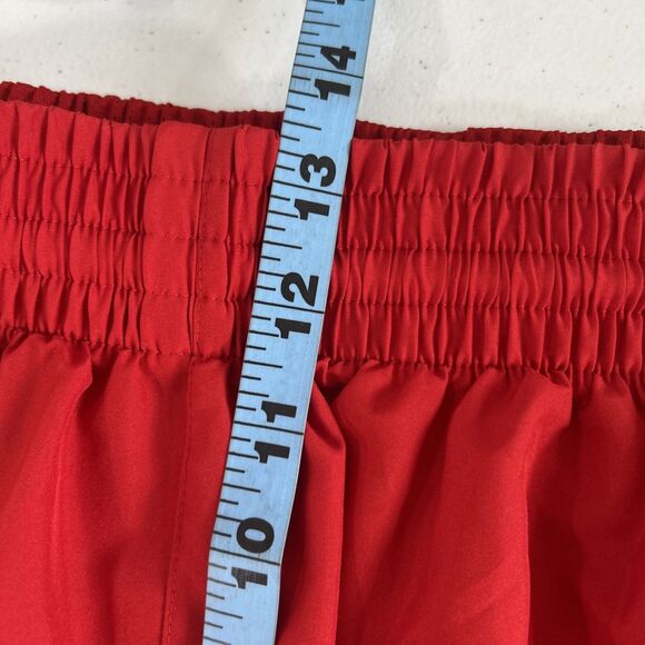 Adidas Shorts Mens Large Red Team Performance Sample Athleisure - Picture 6 of 13